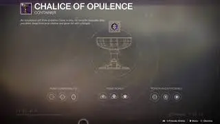 THE INVITATION quest step (purchase an upgrade on the chalice)