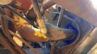 JCB Excavator Hydraulic Hose Pipe Changing | Repair Work On Site
