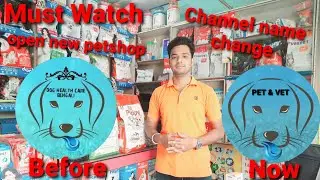 Dog Health Care Bengali has been changed his channel name to Pet & Vet.new video up coming