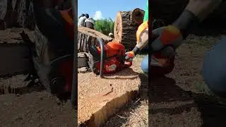 Chainsaw Husqvarna 585 - Good tools and machinery make work easy