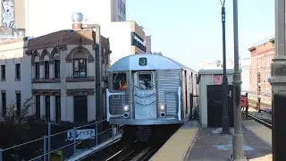 MTA: R32 &ldquo;J&rdquo; Museum Train bypassing Myrtle Ave - Broadway