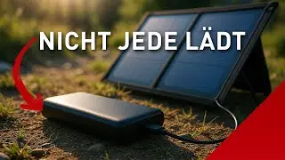 Welche POWERBANK brauche ich? Stromversorgung f&uuml;r Bikepacking | Powerbank l&auml;dt nicht am Solar... !?!