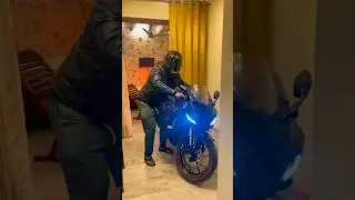 Me to kuch or hi samjha😅#blackbike #blackbiker #yamaha #automobile #funny #shortvideo #shorts