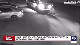 Salt Lake City police searching for hit-and-run driver