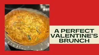 A PERFECT , VALENTINE'S BREAKFAST/BRUNCH RECIPE : QUICHE FLORENTINE : LOOKS FANCY BUT SIMPLE