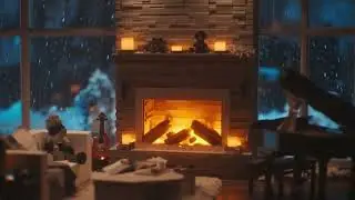 Cozy Piano Instrumental ❄️ Soft & Warm Music for Deep Sleep and Relaxation
