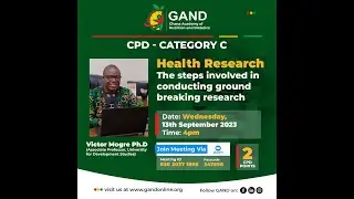 Health Research  the steps involved in conducting ground breaking research - GAND CPD
