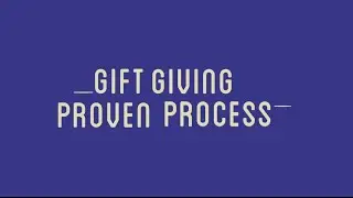 Gift Giving Proven Process | The Ruhlin Group
