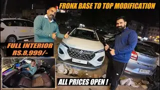 Fronx Modification with prices ✅ | Base से TOP अब आपके BUDGET मे | Car Buzz Karol Bagh