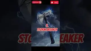 top 10 strongest weapons in MCU #top10#marvel#mjolnir#stormbreaker#infinitygauntlet#nanotechnology