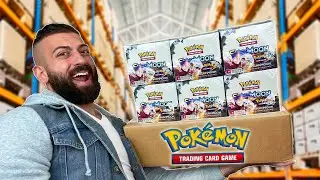 OPENING FACTORY CASE OF BURNING SHADOWS! (216 Packs Will Get Us Rainbow Rare Charizard?)