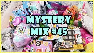 Mystery Mix #45 Random Toy Surprise Opening Shopkins Bubble Drops Ooshies + More! | Birdew Reviews