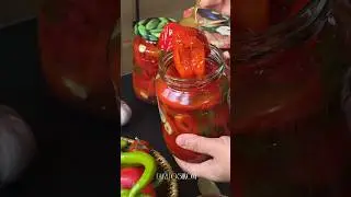 Armancha usulda Bulg&rsquo;orilarni marinadlaymiz / Маринованный перец в масле на Зиму #retseptlar