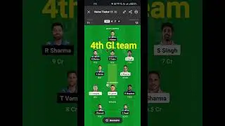 Mi vs PBKS Dream11 GL team || #dream11 #iplteam #dream11team #gl11team #short #viral #ipl2024