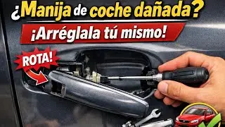 Repair broken car door handles!
