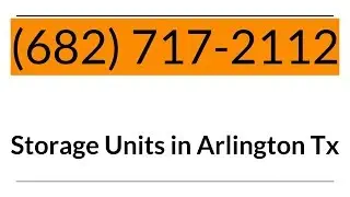 Arlington Tx Storage Units | Self Storage in Arlington Tx