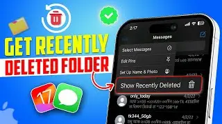 How to Get Recently Deleted Folder on iMessage | Fix Recently Deleted Option Not Showing on iMessage