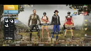 joining random squad of girls like a bot part 6| PUBG MOBILE