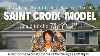 Tour This Stunning Move-In Ready Home | Saint Croix Model | Tampa Bay New Construction