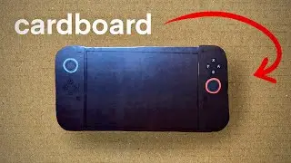 I made a Switch 2 out of cardboard