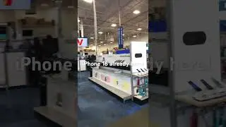I am in Best Buy Store. iPhone 16 в продаже!