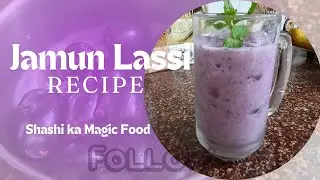 Jamun Lassi Recipe