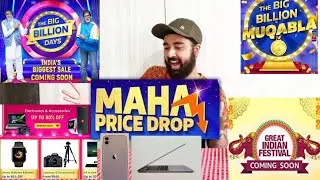 FLASH SALE OFFERS 2020 ( FLIPKART BIG BILLION DAYS)||( AMAZON GREAT INDIAN SALE) PRICE DROP😱CASHBACK
