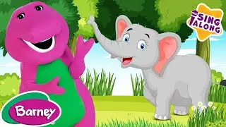 Sounds of the Elephant! | Animal Songs for Kids | Barney | 9 Story Sing & Dance