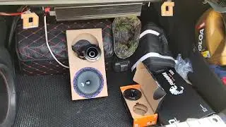 Пробная прослушка акустики DL-Audio, Piranha 165 + Raven TW-03, от усилителя Raven 4&times;150