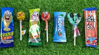 ASMR Most Popular Candys | Satisfying Video Unboxing Rainbow Lollipop Candy with Yummy Sweets