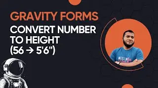 Convert Number to Height in Gravity Forms