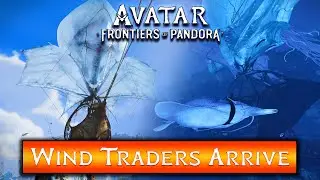 Avatar Frontiers of Pandora | From the Ashes Cutscene | Wind Traders Warn the Aranahe for Ash People