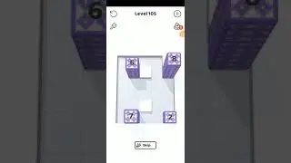 Stack Blocks 3D Level 105 walkthrough