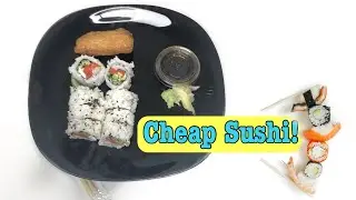 Trying Sushi - Cheap Eats in New Westminster, B.C