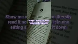 &ldquo;If a book ruined your sleep, I need its name.&rdquo; #bookrecommendations #bookbites #booktubetbr