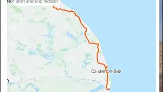 Norfolk coastal cycleway day 4 Happisburgh to Great Yarmouth
