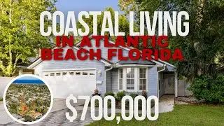 Jacksonville Beach House on a Budget! Atlantic Beach Florida Home Tour | Stunning 3 Bedroom House!