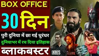 IKKIS Day 3, Avatar Day 16, Dhurandhar Day 30, Mark Day 10, Tu Meri Main Tera Box Office Collection