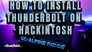 Flashing an Alpine Ridge Thunderbolt 3 Card for Hackintosh #CH341A #MacPro #TitanRidge #Gigabyte #Gc