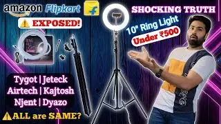 [2025]⚡️ Best Ring Light for YouTube Under 1000 🔥 With Tripod Setup, Brightness Test & Honest Review