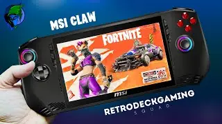 Fortnite Chapter 5 Season 3 on MSi Claw #217k