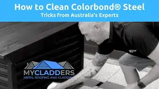 How to clean Colorbond&reg; Matt&reg; cladding