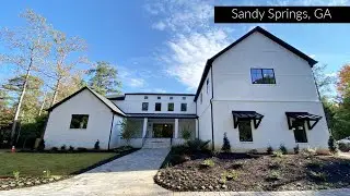 Home for Sale in Sandy Springs, GA- 6 Bedrooms- 6 Full & 2 Half Bathrooms- #AtlantaHomesForSale