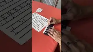 If you think reading Braille looks difficult, check out how you write it!
