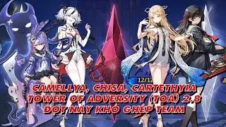 Грозовые волны: Чиса, Камелия, Картатия Башня невзгод 2.8 - Команда Echo Mạnh
