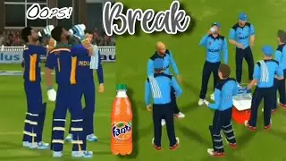 DRINK 🍹 BREAK IN REAL CRICKET 22 || #realcricket22