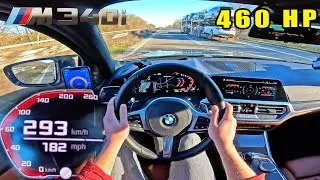 460HP BMW M340i Touring is AS FAST as an M3 Touring on AUTOBAHN!