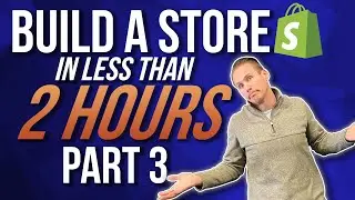 Shopify Tutorial For Beginners 2020 | How To Create A Shopify Store From Scratch | (Part 3/3)