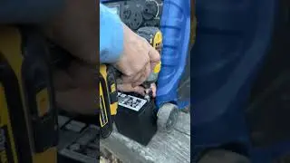 Powerhorse 96387 Portable Electric Generator battery repair
