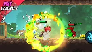 The destructive circle of fire || Hero Blitz: RPG Roguelike (Android, iOS)